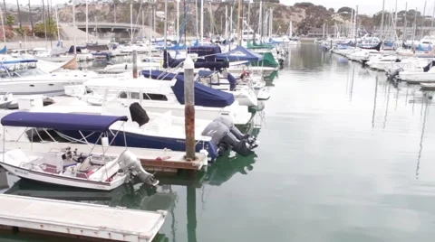 Boat Harbor Stock Footage 50382666