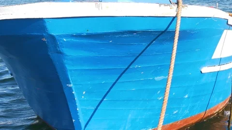 Boat  in the harbor Stock Footage 93830080