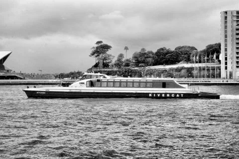 Boat  in harbor Foto stock