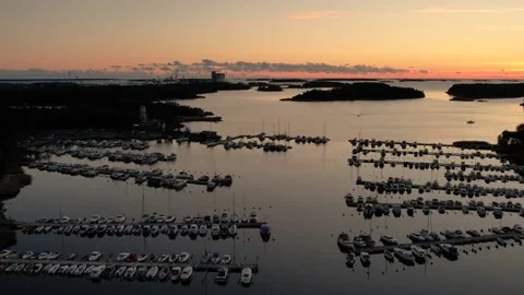 Boat harbour Video stock 165230401