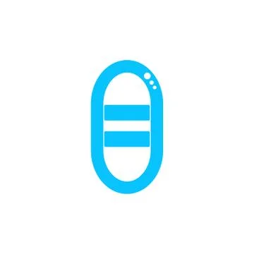 Boat icon flat. Stock Illustration