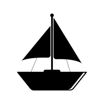 Boat icon vector Stock Illustration