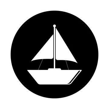 Boat icon vector Stock Illustration