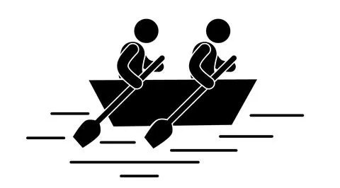 Boat a Illustrazione stock