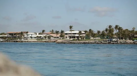 Boat on the Inlet 스톡 동영상 7133894