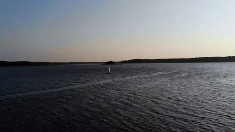 Boat at the lake 動画素材 119729624