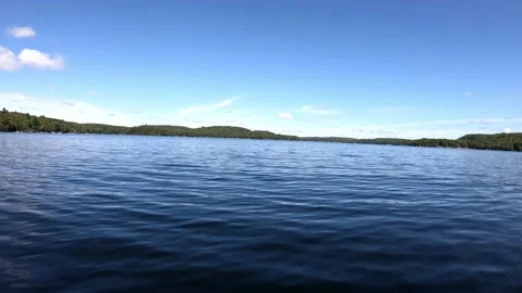 Boat on lake. 動画素材 160677593