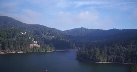 Boat on lake 库存影片 279519883