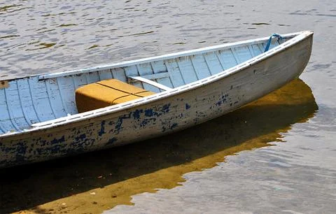 Boat on the lake Stock Photos