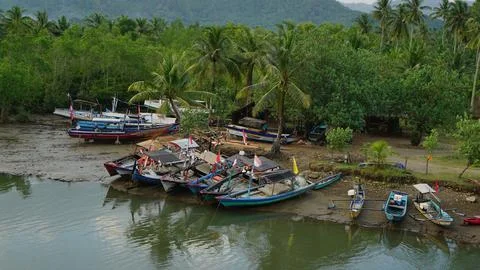 Boat, Landscape Stock Photos