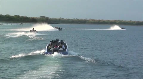 Boat Launch HD Video stock 41734997