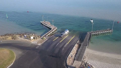 Boat Launching Stock Footage 114797474
