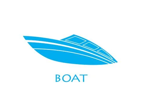 Boat logo vector Stock Illustration