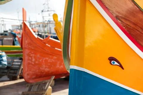 Boat of Malta Stock Photos