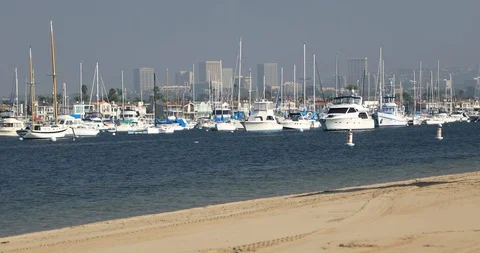 Boat at the Marina Stock Footage 102245937