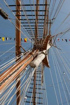 Boat  mast Stock Photos