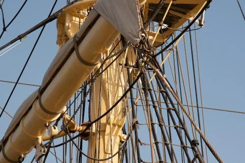 Boat  mast Stock Photos