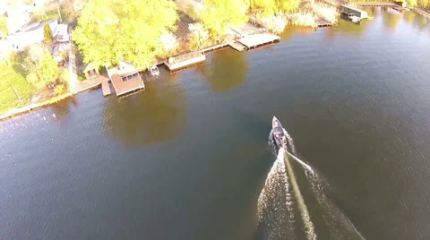 Boat mooring Stock Footage 52017243