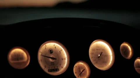 Boat at Night Stock Footage 11829809