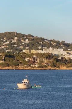 Boat in Palma Nova Stock Photos