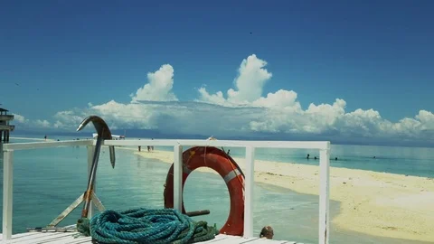 Boat party Phillipines. Stock Footage 75154857
