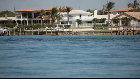 Boat Passes By 스톡 동영상 7132589