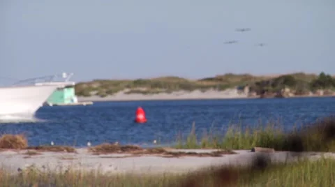 Boat Passing 2 Video stock 882706