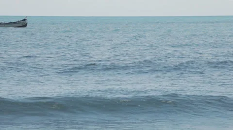 Boat passing by 動画素材 22752312