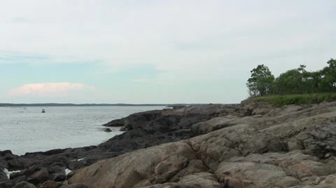 Boat Passing Island Vidéo 33605503
