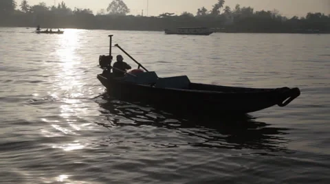 Boat People Stock Footage 32274772