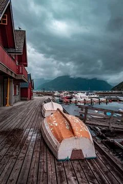 The boat 스톡 사진