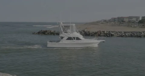 Boat Piloting Stock Footage 168109826