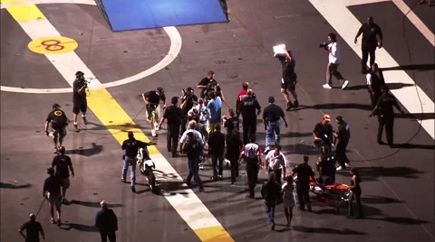 Boat Plane Motorcycle Stock Footage 40664814