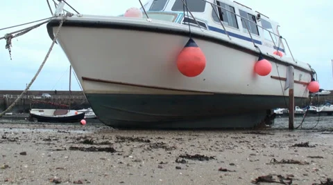 Boat in the Port 2 Stock Footage 38029829