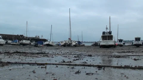 Boat in the Port 3 Stock Footage 38029892