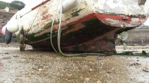 Boat in the Port 4 Stock Footage 38029890