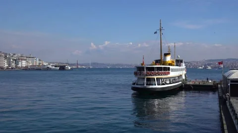 Boat in the port Stock Footage 149943862