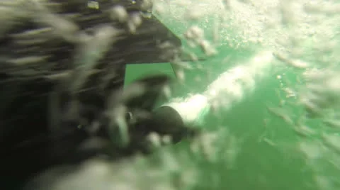 Boat Propeller Video stock 25844624