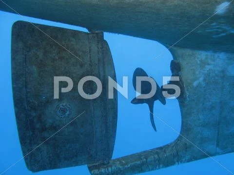 Boat propeller Stock Photos