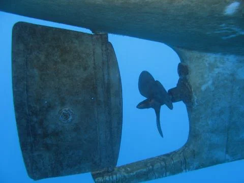 Boat propeller Stock Photos