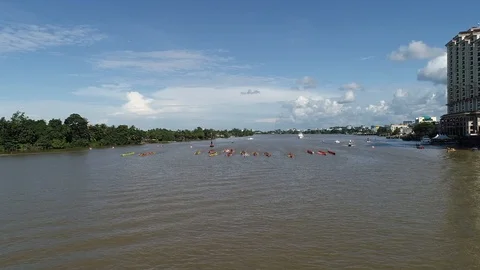 The boat race Stock Footage 104940160