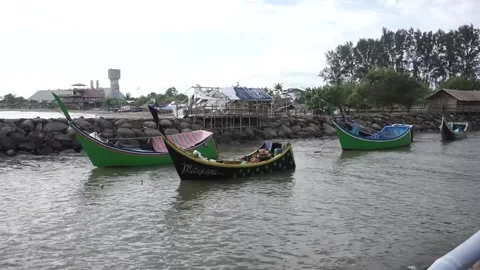 Boat ready to sail 스톡 동영상 212767930