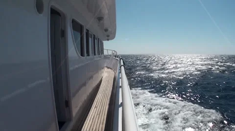 Boat on the Red Sea Stock Footage 33531074