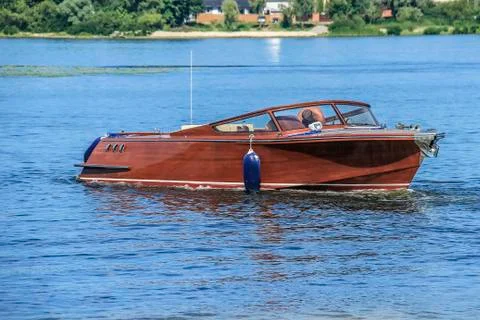 Boat retro 스톡 사진