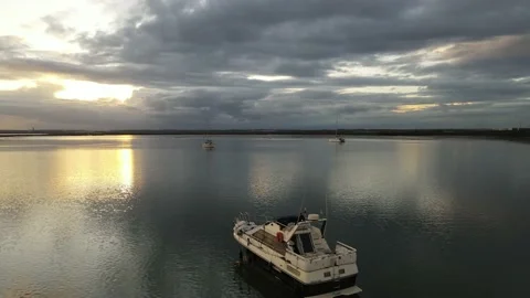 Boat reveal. Stock Footage 154234422