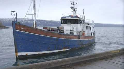 Boat-Reverse-Leaving-Town-2 Stock Footage 37811447