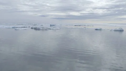 Boat ride in Arctic Video stock 144841028