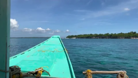 Boat Ride in Cebu Video stock 220188580