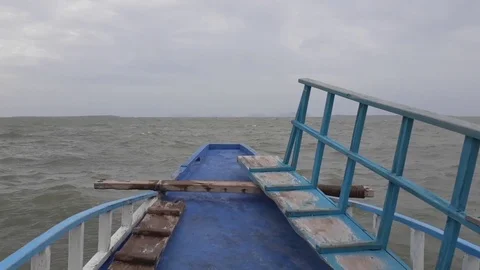 Boat Ride Stock Footage 107448757