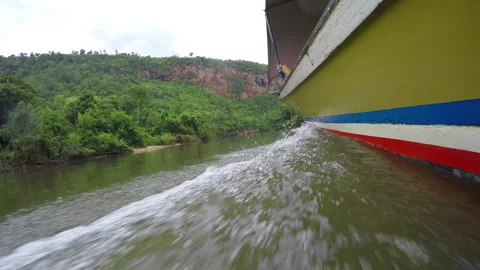 Boat ride Stock Footage 281430985